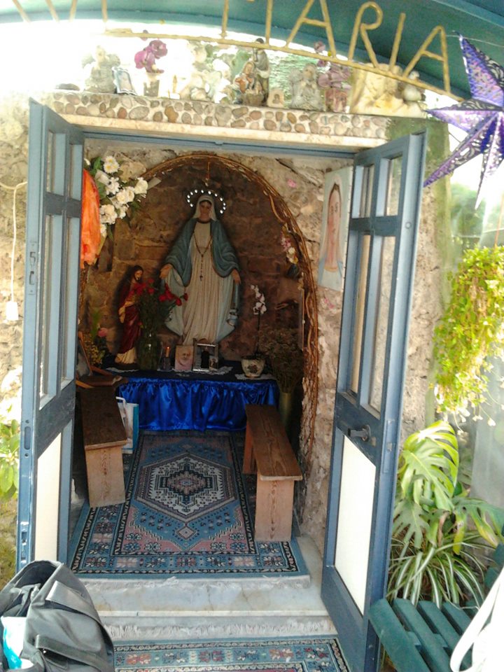 image grotto of Madonna